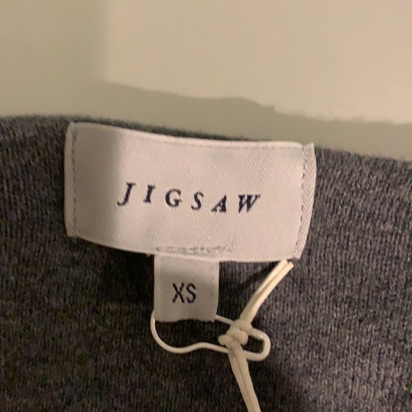 Grey open front Sweater - Picture 3 of 7